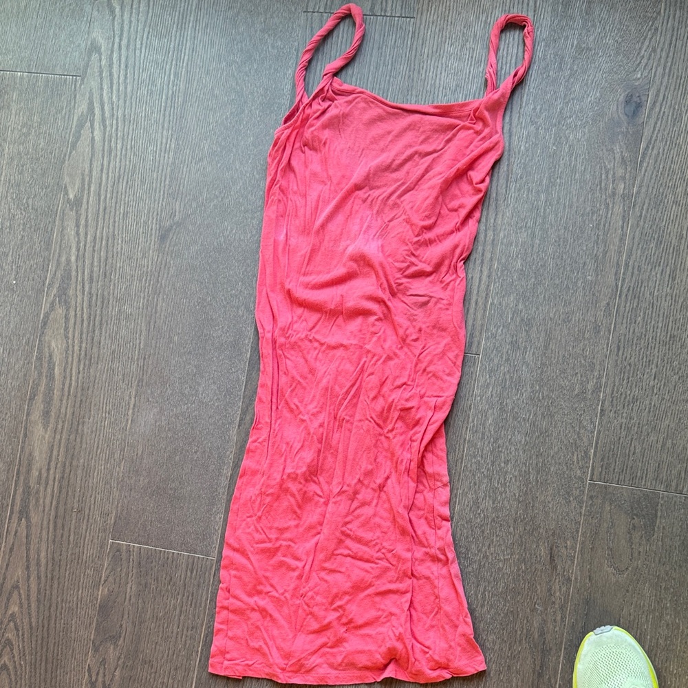 Moda International Red Backless Dress